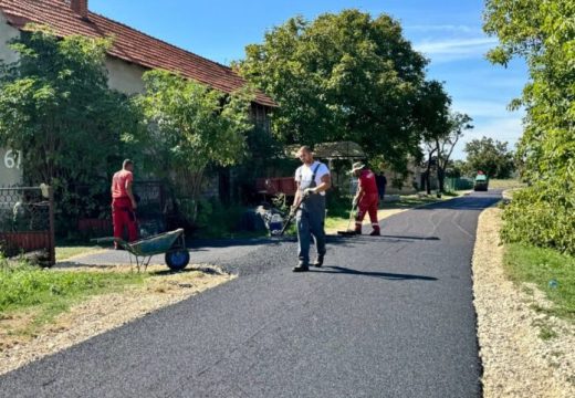 BIJELJINA: Završeno asfaltiranje dijela Ulice Jurija Gagarina u MZ Janja