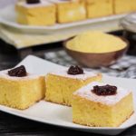 Jednostavan kolač s kukuruznim brašnom: Zlevanka