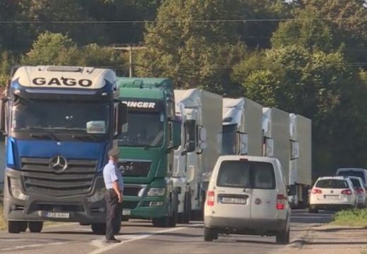 Kamioni parkirani i u Bijeljini: Pogledajte koje su puteve prevoznici iz BiH danas blokirali