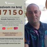 Pokrenut humanitarni broj 17150: Apel za pomoć Nebojši Pejanoviću