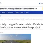 Evropsko tužilaštvo: Tri zvaničnika iz BiH osumnjičena za korupciju