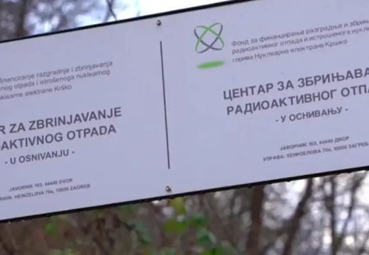 Za negodovanja iz BiH, ne mari: Hrvatska gradi odlagalište radioaktivnog otpada na samoj granici sa BiH