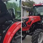 Snežana Ružičić: Načelnica Jezera u štiklama provozala novi traktor (Video)