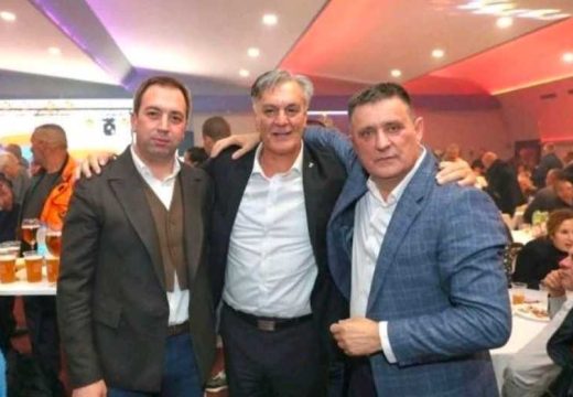 Banjaluka: Vlado Đajić nakon ispitivanja u policiji u zagrljaju sa Karanom i Selakom (Foto/Video)