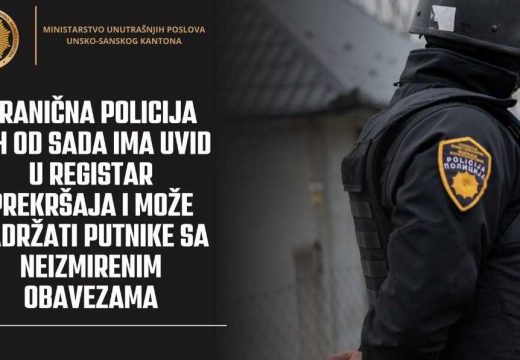 Platite kaznu, pa na put: Granična policija dobila pristup registru prekršaja