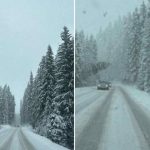 Snijeg stvara haos na Romaniji: Klizav kolovoz i duge kolone vozila