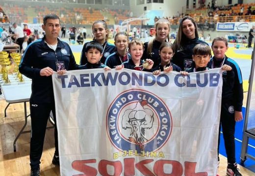 Osvojeno sedam medalja: Sokolovi sjajni na „Elit Open-u“