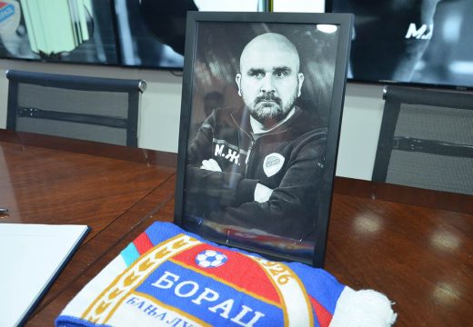 15. novembra: Borac i Radnički igraju memorijalnu utakmicu u čast Mladena Žižovića