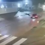 Stravičan snimak nesreće u Bijeljini: Pokosio pješaka, odletio u vazduh! (Video)