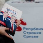 Bijeljina: Omladinci RSS podržali Sinišu Karana za predsjednika Republike Srpske