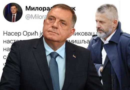 RS: Milorad Dodik odgovorio Naseru Oriću; Obični zlilkovac koji nastavlja da laže