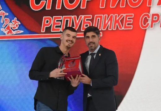 Član Fudbalskog kluba Borac: David Vuković proglašen za najboljeg sportistu Republike Srpske