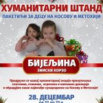 Bijeljina uz djecu Kosova i Metohije: Humanitarni štand na Zimskom korzou 28. decembra