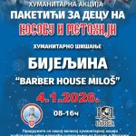 Humanitarno šišanje u Bijeljini: Prilika da zajednički obradujemo djecu na Kosovu i Metohiji