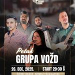 Petak uz dobru muziku: Grupa Vožd stiže u Čičino Sokače