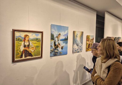 Udruženje likovnih umjetnika „Sveti Luka“: Otvorena 23. decembarska likovna izložba (Foto)