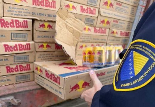 RS: U Gradišci oduzeto 69.600 limenki lažnog Red Bull-a (Foto)