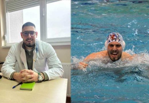 RS: Luka iz Banjaluke ujutro student medicine, uveče vaterpolista Borca! (Foto)