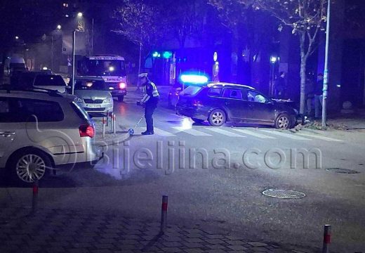 Policija na licu mjesta, u toku uviđaj: Saobraćajna nezgoda u Majevičkoj ulici (Foto)