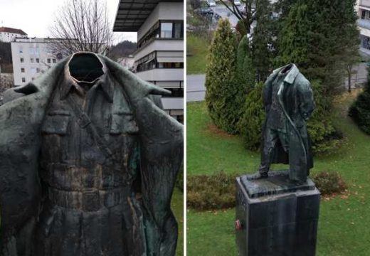Slovenija: Odrubljena glava sa spomenika Titu (Foto)